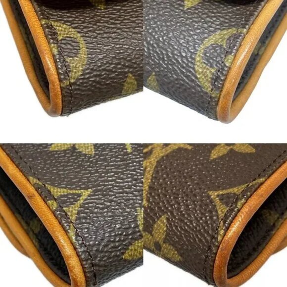 100% Authentic LOUIS VUITTON Pochette Twin GM Monogram Shoulder Bag 563-11724 - Picture 6 of 14